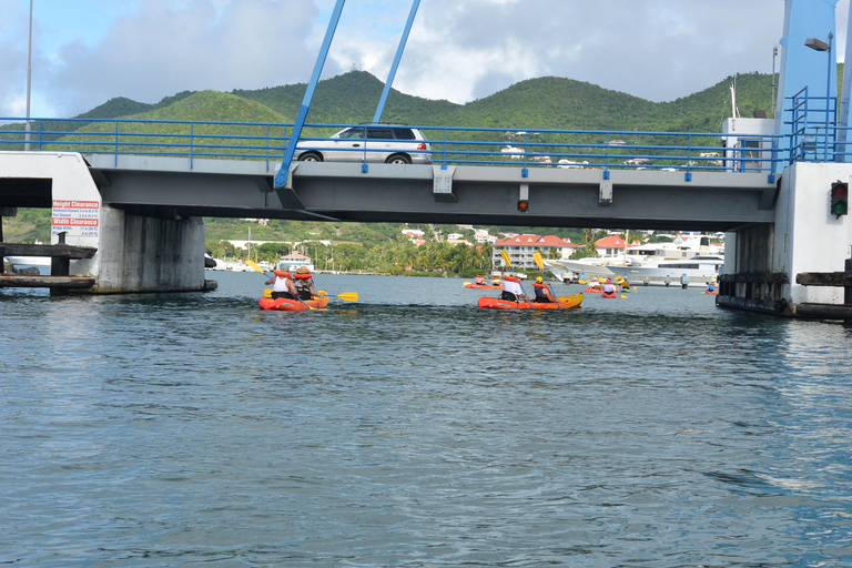 St. Maarten: Eksploracja laguny kajakiem