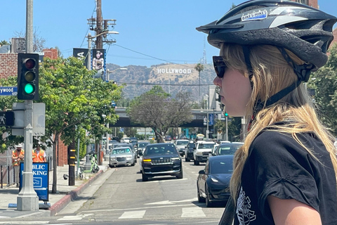 Los Angeles: Tour guiado de bicicleta elétrica em HollywoodBicicleta elétrica (pedal assistido)