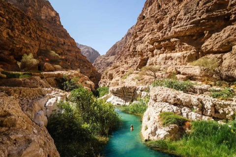 Muscat: Wadi Shab Shared Tour with Lunch