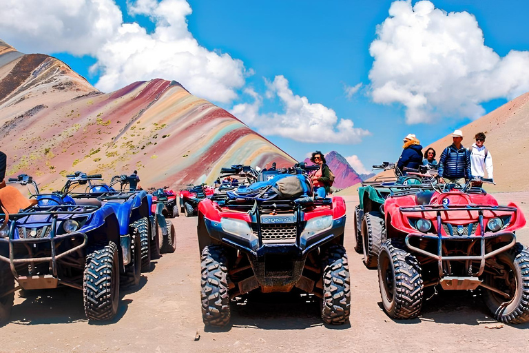 Excursion en quad à la montagne arc-en-ciel, à seulement 7 minutes à pied.Quad double