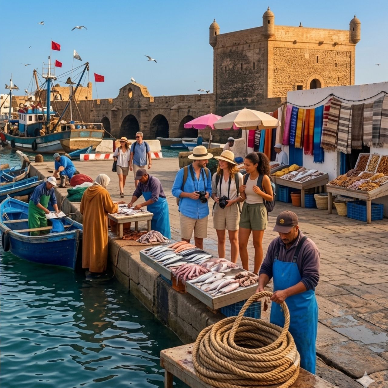 Ab Marrakesch: Tagestour nach Essaouira mit Strand und Medina