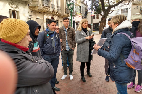 Aula de Arte Fileteado em pequenos grupos e excursão a pé em San Telmo