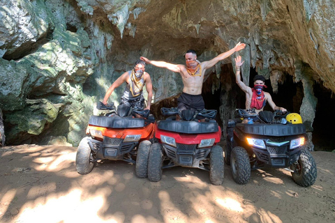 Krabi: Sai Thai ATV with Plantation, Mountain, cave trail 30 Minute ATV Drive (2 People per ATV: Driver + Passenger)