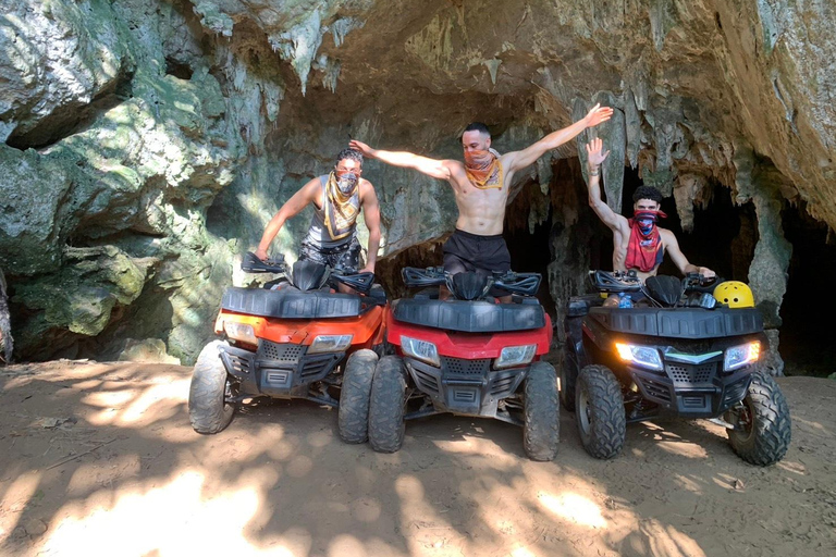 Krabi: Sai Thai ATV with Plantation, Mountain, cave trail 30 Minute ATV Drive (2 People per ATV: Driver + Passenger)