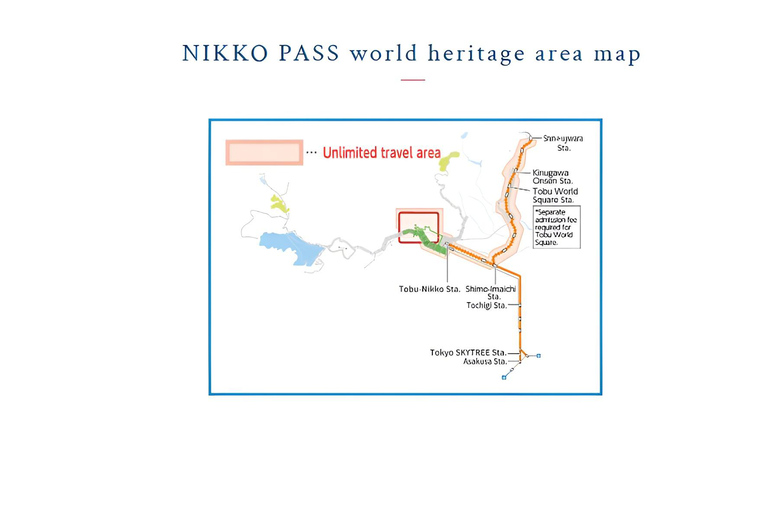 Nikko Pass Nikko Area Pass