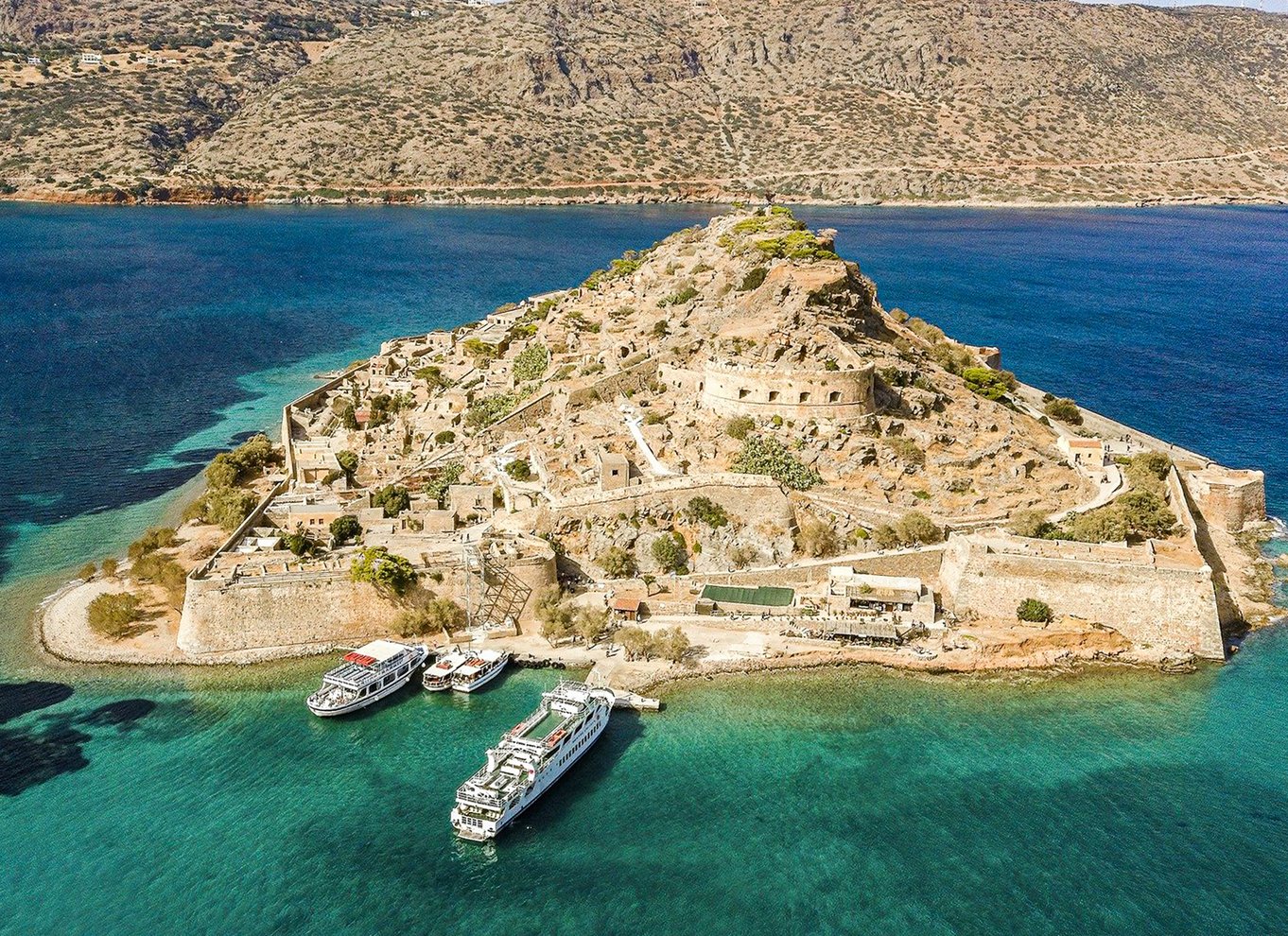 Kreta: Dagstur til Agios Nikolaos og Spinalonga Island
