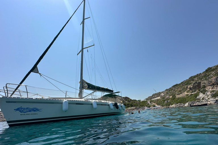 Rhodes Private Luxury Day Cruise Lunch, Coctails, Champagne