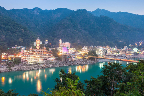 Von Delhi: Haridwar und Rishikesh Private 2-Tages Tour