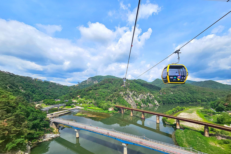 From Seoul: Wonju Nature Day Trip, Ginkgo Tree & Cable Car A. [Spring] Sogeumsan Cable Car & Cherry Blossom Tunnel Tour