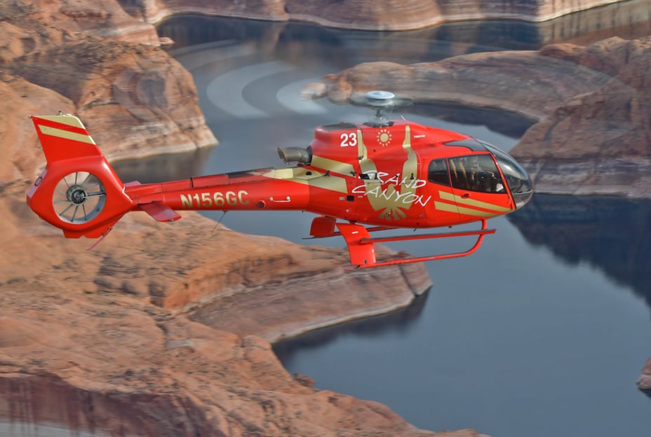 Grand Canyon Helikopterrundflug mit Transfer von Las Vegas