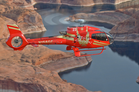 Från Las Vegas: Helikopterflygning till Grand Canyon