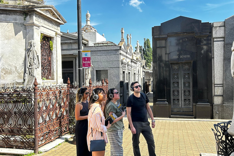 Recoleta Cemetery Experience - Silent Tour with the Death Buenos Aires: Recoleta Cemetery Immersive Sound Experience