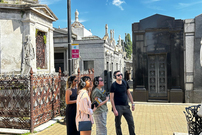 Recoleta Cemetery Experience - Silent Tour with the Death Buenos Aires: Recoleta Cemetery Immersive Sound Experience