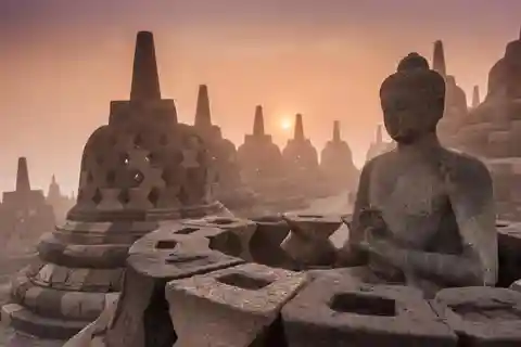 Sunrise at Setumbu, Borobudur and Prambanan Temples Tour