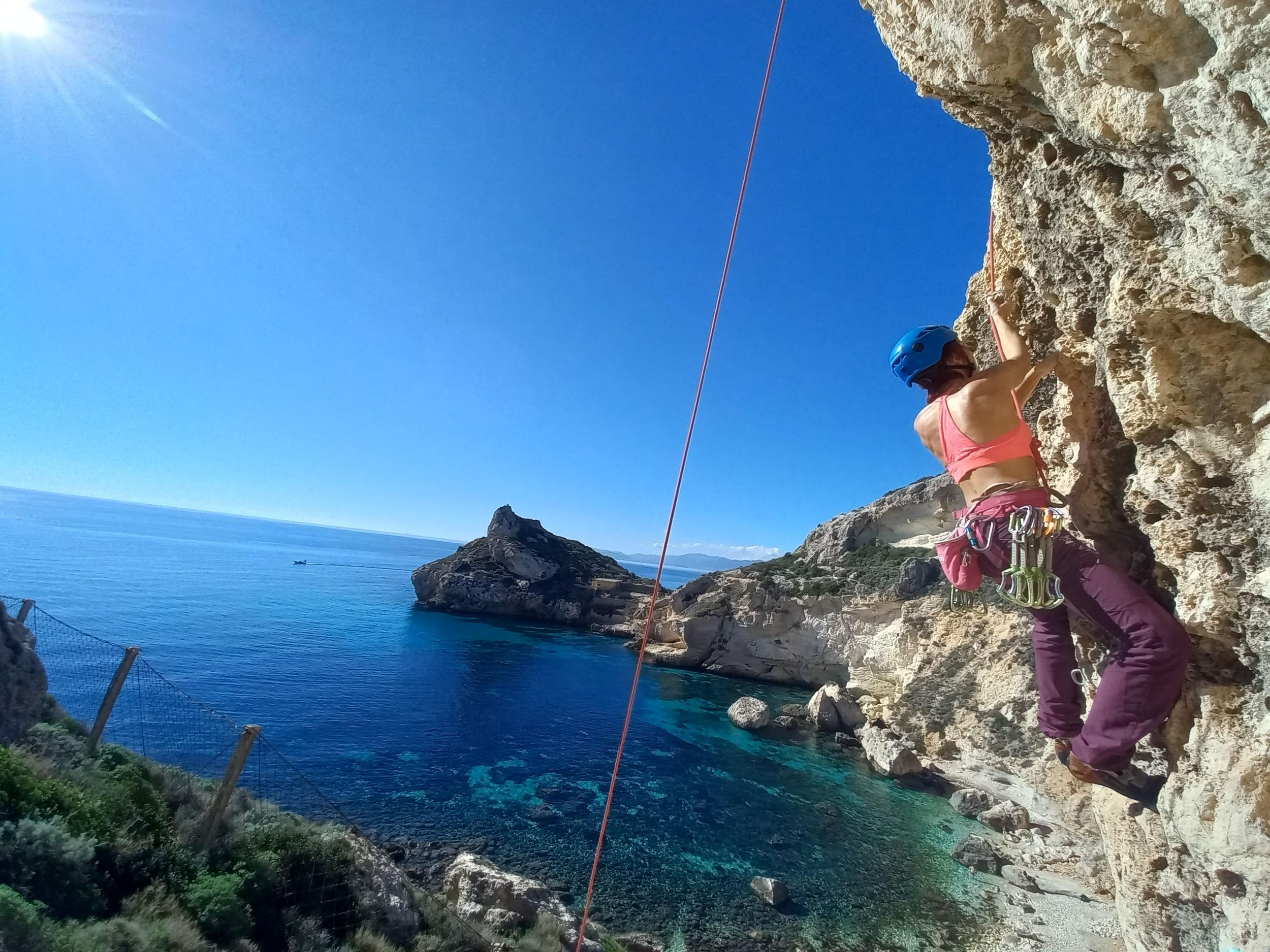 Südwesten Sardiniens: Klettern am Meer mit Bergführer