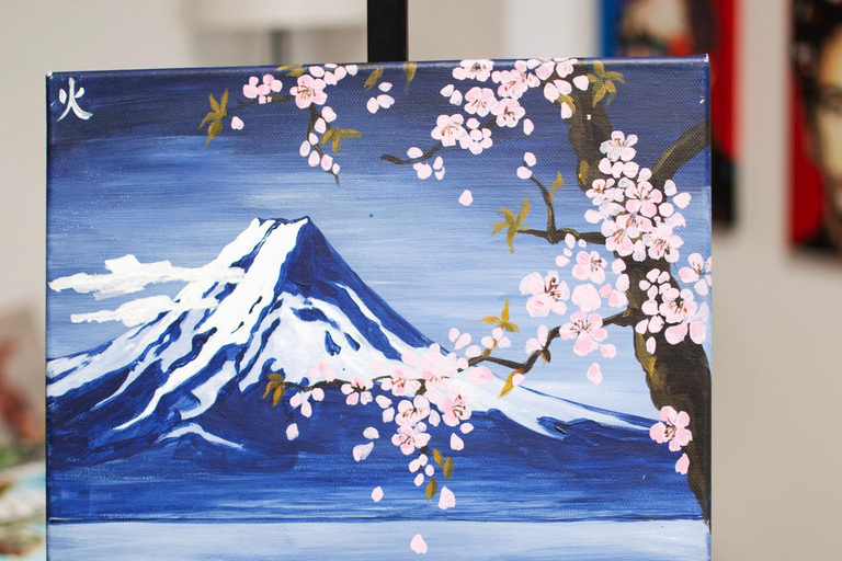 Sofia: Private Painting and Wine Experience with Artist