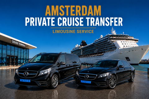Amsterdam: Private Taxi Transfer to/from Cruise Port Round Trip