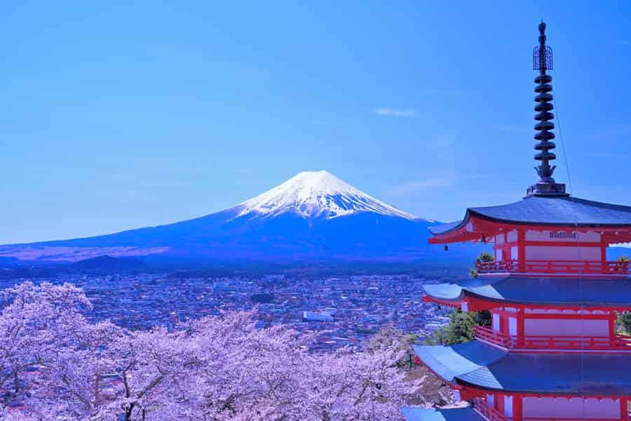 Tagestour zum Fuji ab Tokio: Kawaguchiko-See & Sengen-Schrein. Foto: GetYourGuide