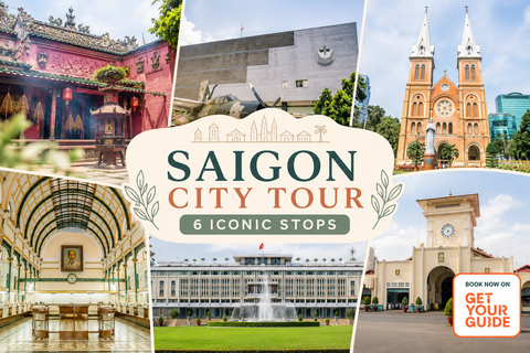 Ho Chi Minh City: PRIVATE Tour with 6 Top Highlights