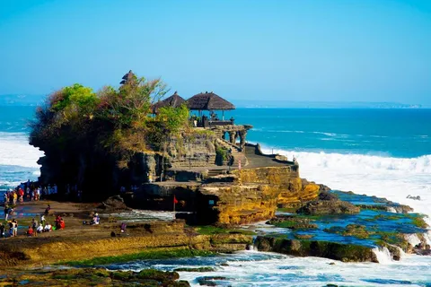 Bali: Tour al tramonto di Taman Ayun e Tanah Lot