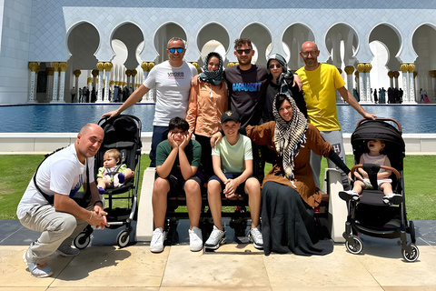 Excursion d&#039;une jounée complète à Abu Dhabi - Grande mosquée, musée du Louvre et plus encoreExcursion d&#039;une journée à Abou Dabi : grande mosquée, musée du Louvre et plus 