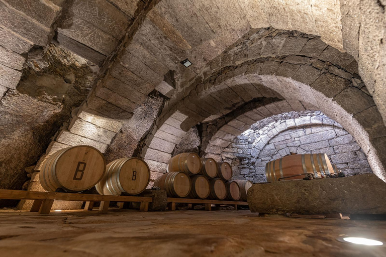 Fermoselle ; visite de la cave historique avec dégustation de vin