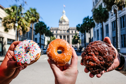 Savannah Historic Downtown Donuts and Sweet Treats Tour (visite guidée des beignets et des friandises du centre-ville historique de Savannah)