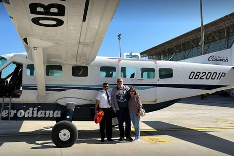 Lima : Excursion d&#039;une journée à Ballestas et Huacachina avec vol sur les lignes de Nazca