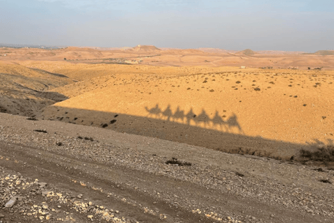 Lo mejor del desierto de Agafay: Quad, Camello y Cena