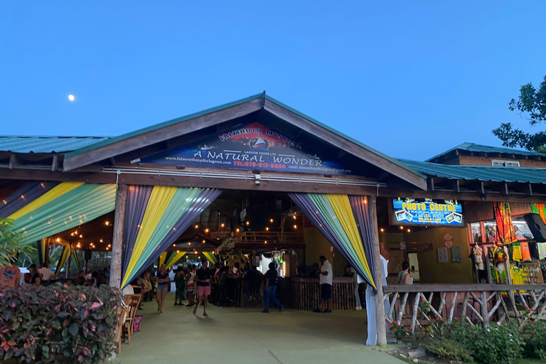 De Montego Bay: Excursão noturna particular à Lagoa Mística de FalmouthDe Montego Bay: Passeio noturno na lagoa mística de Falmouth