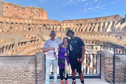Rome: Colosseum, Roman Forum, and Palatine Hill Experience Colosseum Guided Tour with Roman Forum Entry Experience