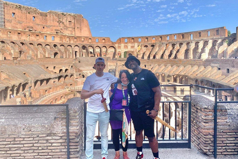 Rome: Colosseum, Roman Forum, and Palatine Hill Experience Colosseum Guided Tour with Roman Forum Entry Experience