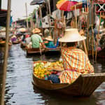 Bangkok: il mercato di Damnoen Saduak e il mercato ferroviario di Maeklong