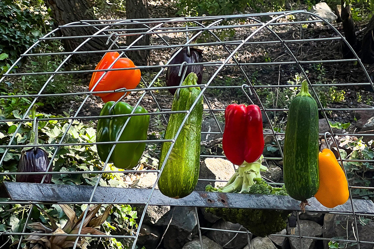 Santiago, Embalse del Yeso avec barbecue