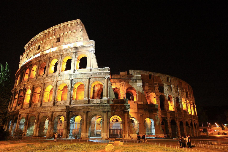 Rome: Colosseum Night Tour with Arena Floor Access