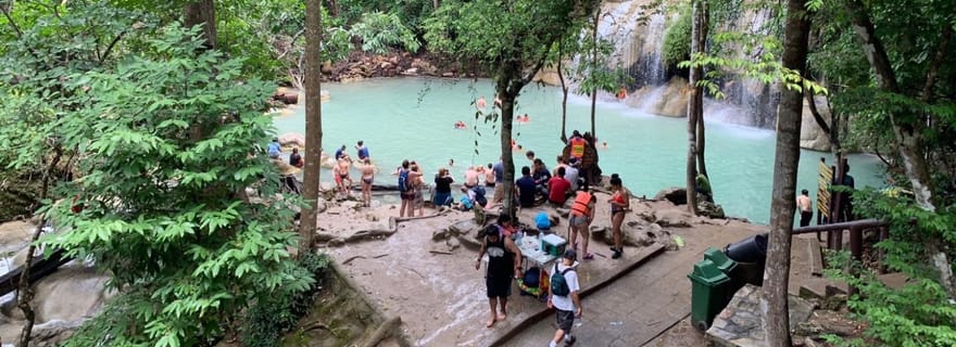 Au départ de Hua Hin : Visite de la cascade de Pala U et du temple de Huay Mongkol
