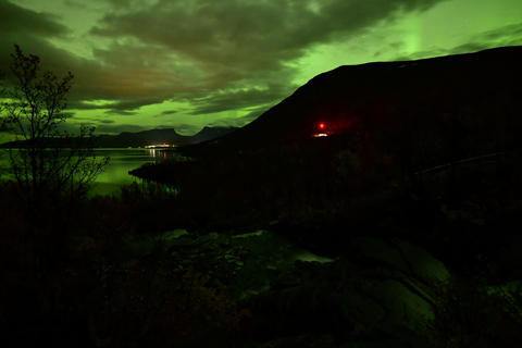 Abisko: caza de auroras en furgoneta en grupos pequeños