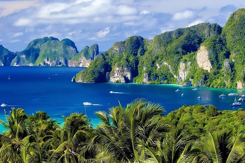 Phuket: Snorkeling alle isole Phi Phi e Bamboo in motoscafo