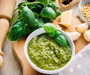 Genoa: Pesto al Mortaio Masterclass with Tasting and Wine