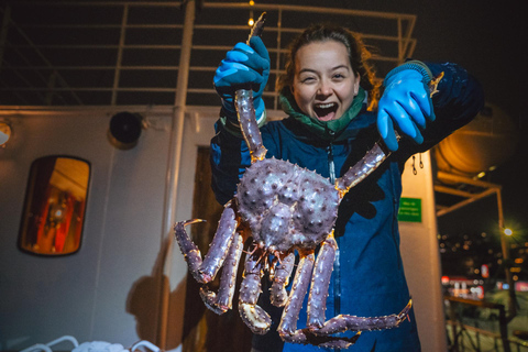 Tromsø: Arctic king crab cruise with self-captured lunch