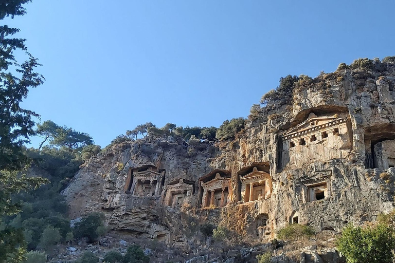 From Marmaris: Dalyan Boat Trip with Lunch & Mud Baths