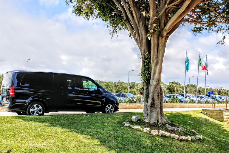 Private TAXI transfer from Catania to Agrigento or viceversa