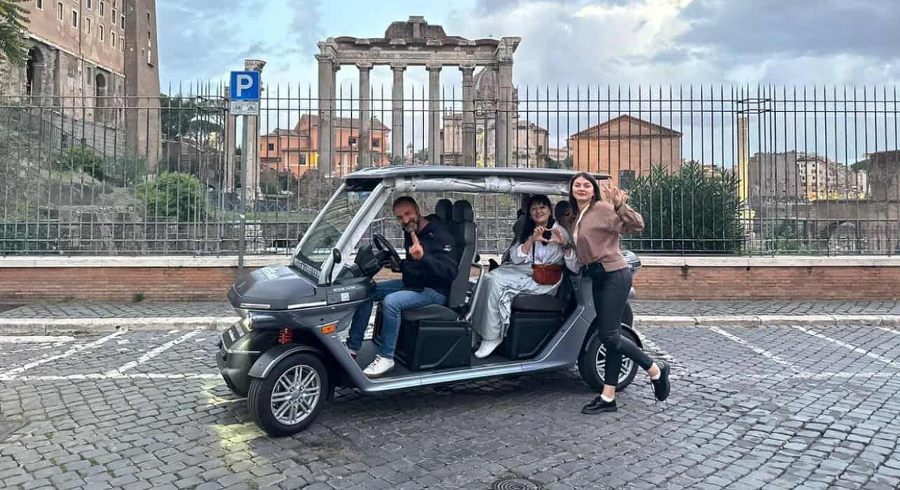 Rom: Private Golfcart-Tour – Höhepunkte der Stadt Rom: Private Golfcart-Tour – Höhepunkte der Stadt