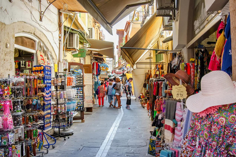 Sagolik julrundtur i gamla stan i Rethymno