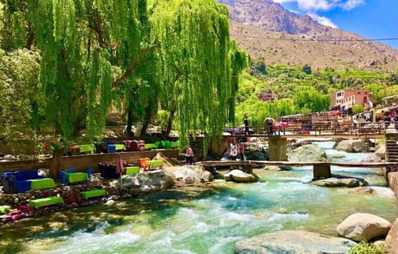 Marrakech : excursion d'une journée dans la vallée de l'Ourika et randonnée aux cascades - trekking
