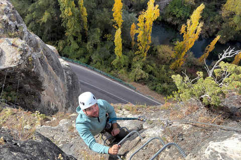 Madrid: Guided Climbing Excursion on Via Ferratas. Madrid: Guided Via Ferrata Climbing Excursion.