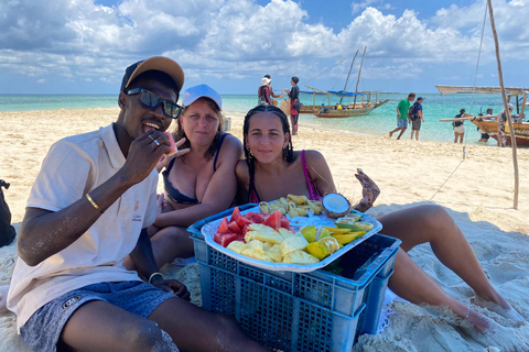 Zanzibar: Nakupenda Sandbank & Prison con Pranzo Incluso Honeymoon & Wedding Anniversary