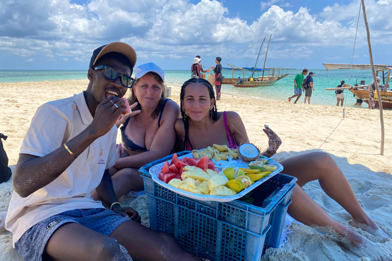 Zanzibar: Nakupenda Sandbank & Prison con Pranzo Incluso Honeymoon & Wedding Anniversary