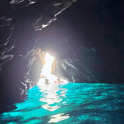 Makarska: 3-Insel-Schnellboot, Höhle, Blaue Lagune, Goldenes Horn