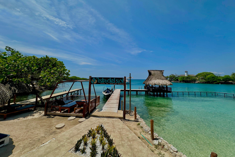 Cartagena: Escursione su un&#039;isola privata+pranzo+piscina con acqua di mare